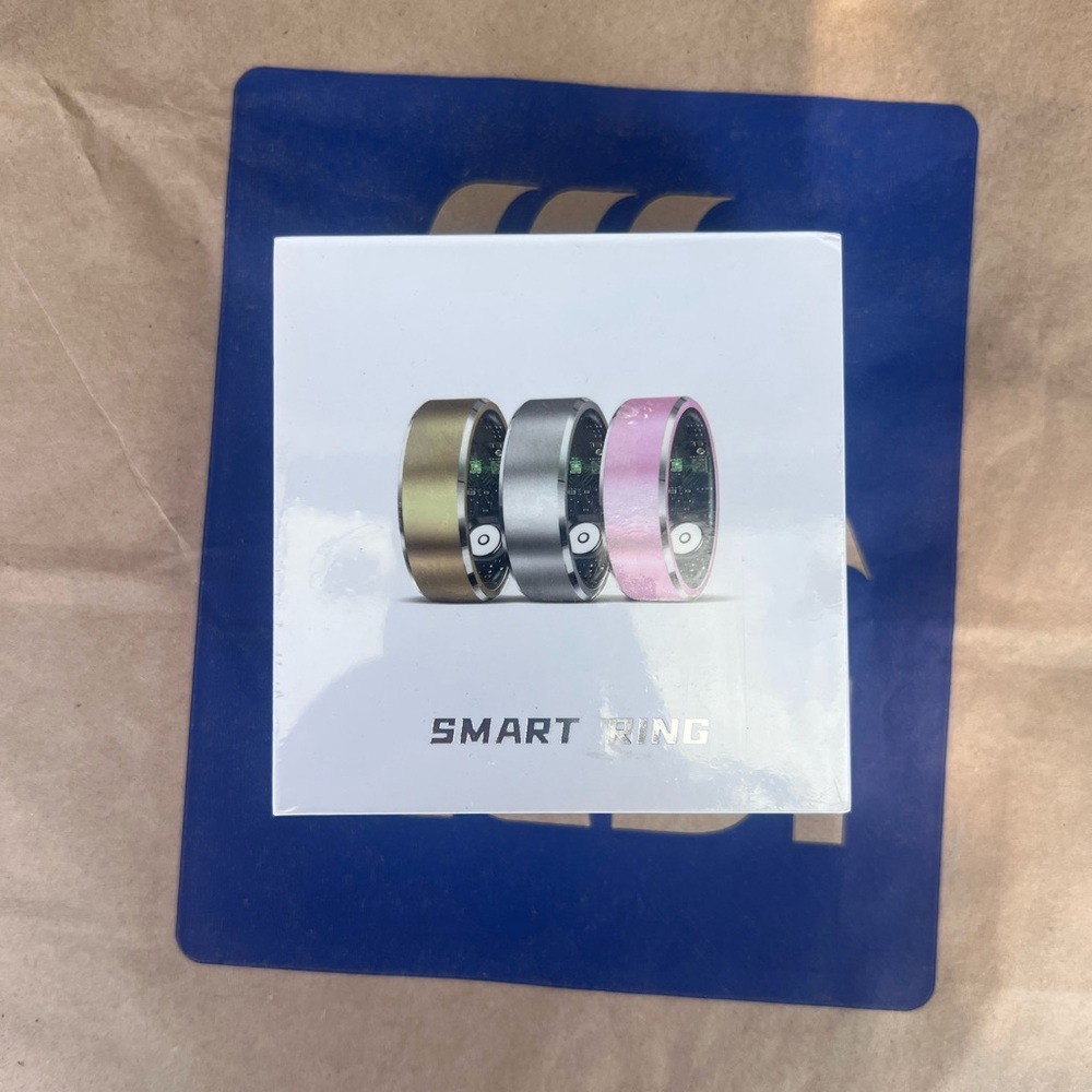 Milavan Smart Health Ring – Size 7, Silver